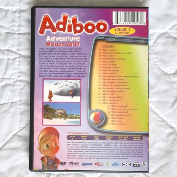 3/$15 🌸 Adiboo Volume Two: Adventure Mission Earth - Picture 2 of 4